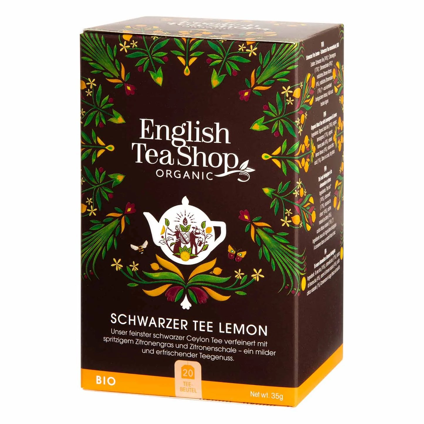 Schwarzer Tee Lemon
