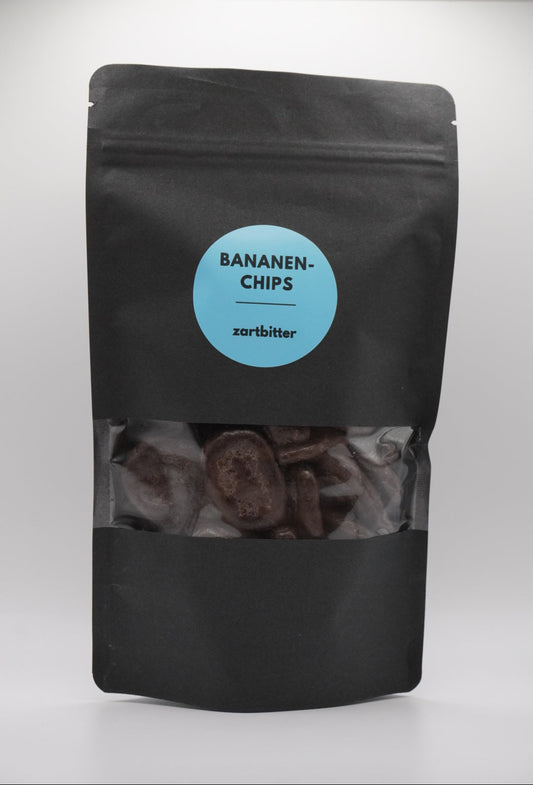 Bananenchips zartbitter