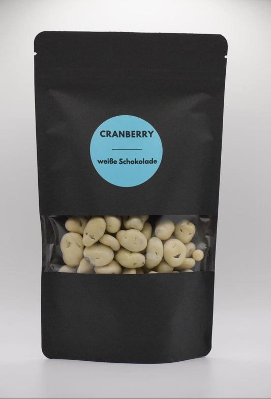 Cranberry in weißer Schokolade