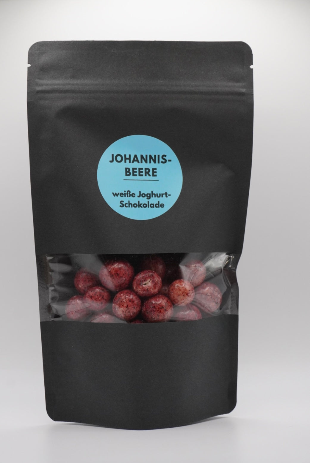 Johannisbeeren in weißer Schokolade