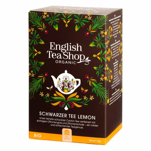 Schwarzer Tee Lemon